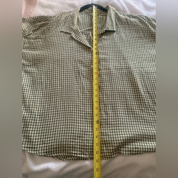Lucky Brand Gingham Short Sleeve Button Down Shirt - Picture 8 of 11